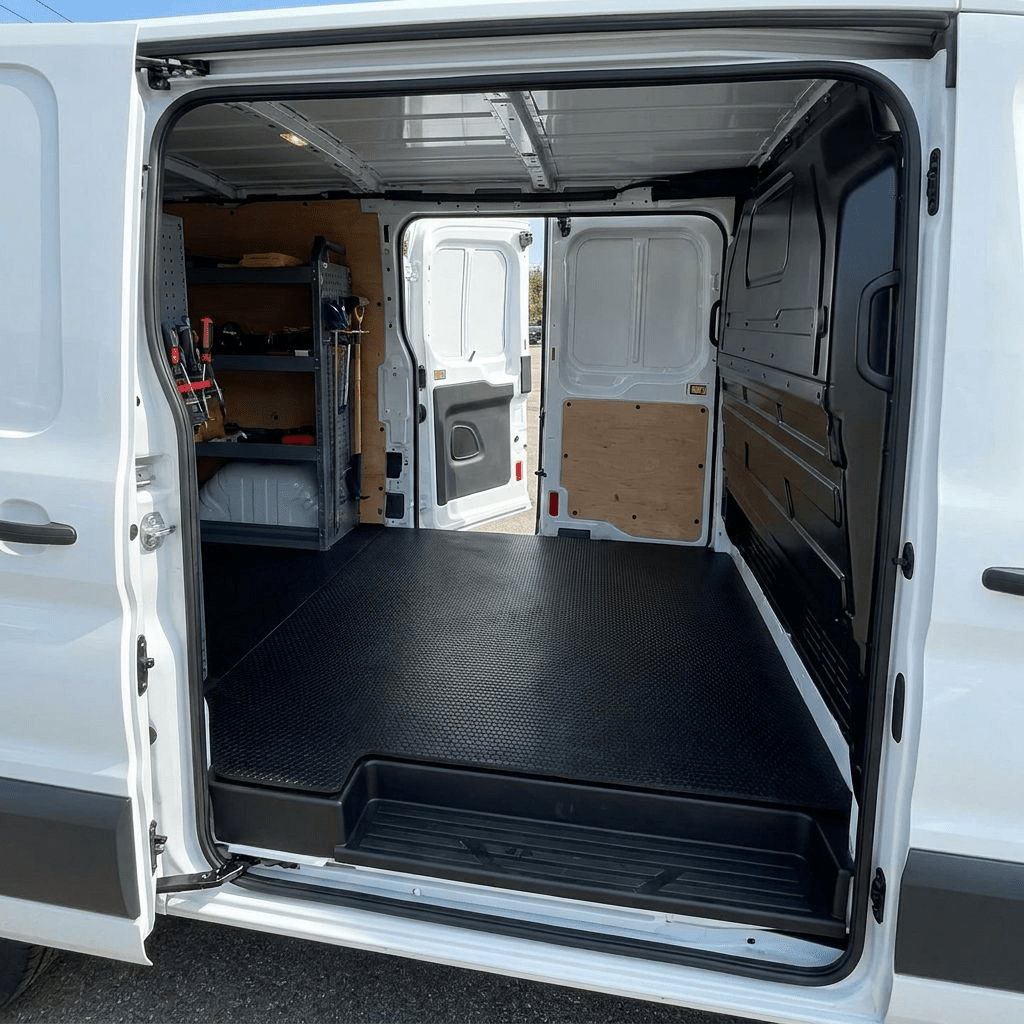 Smooth Rubber Matting Roll – Heavy-Duty Non-Slip Flooring - Rackerman