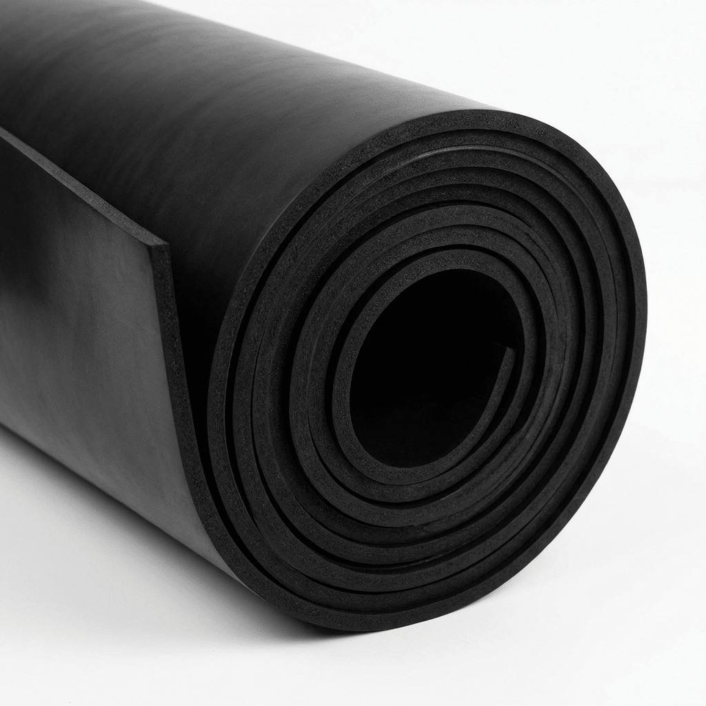 Smooth Rubber Matting Roll – Heavy-Duty Non-Slip Flooring - Rackerman