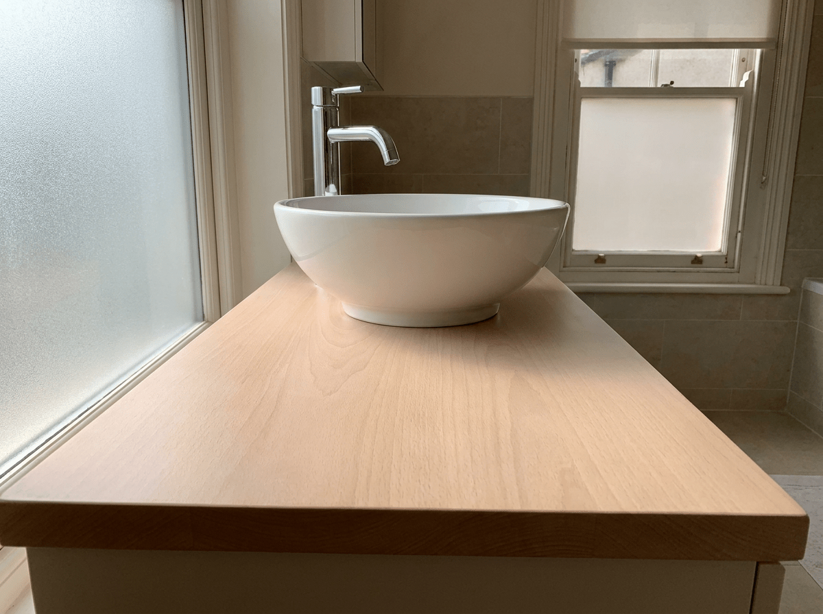 Solid Beech Worktop 28mm – Real Hardwood Kitchen Tops - Rackerman