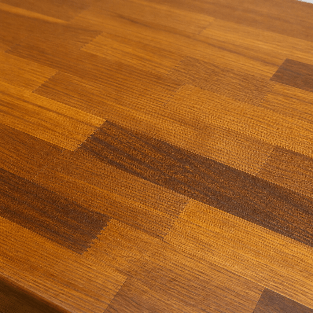 Solid Iroko Kitchen Worktop 38mm – Durable Golden Hardwood Iroko Worktop, Cut to Size, Breakfast Bar, Kitchen Island & Upstand - Rackerman