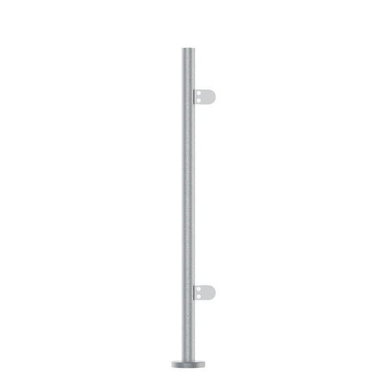 Stainless Steel Handrail Posts – 304 Satin Balustrade Posts & Uprights for Stainless Steel Handrail & Glass Balustrade - Rackerman