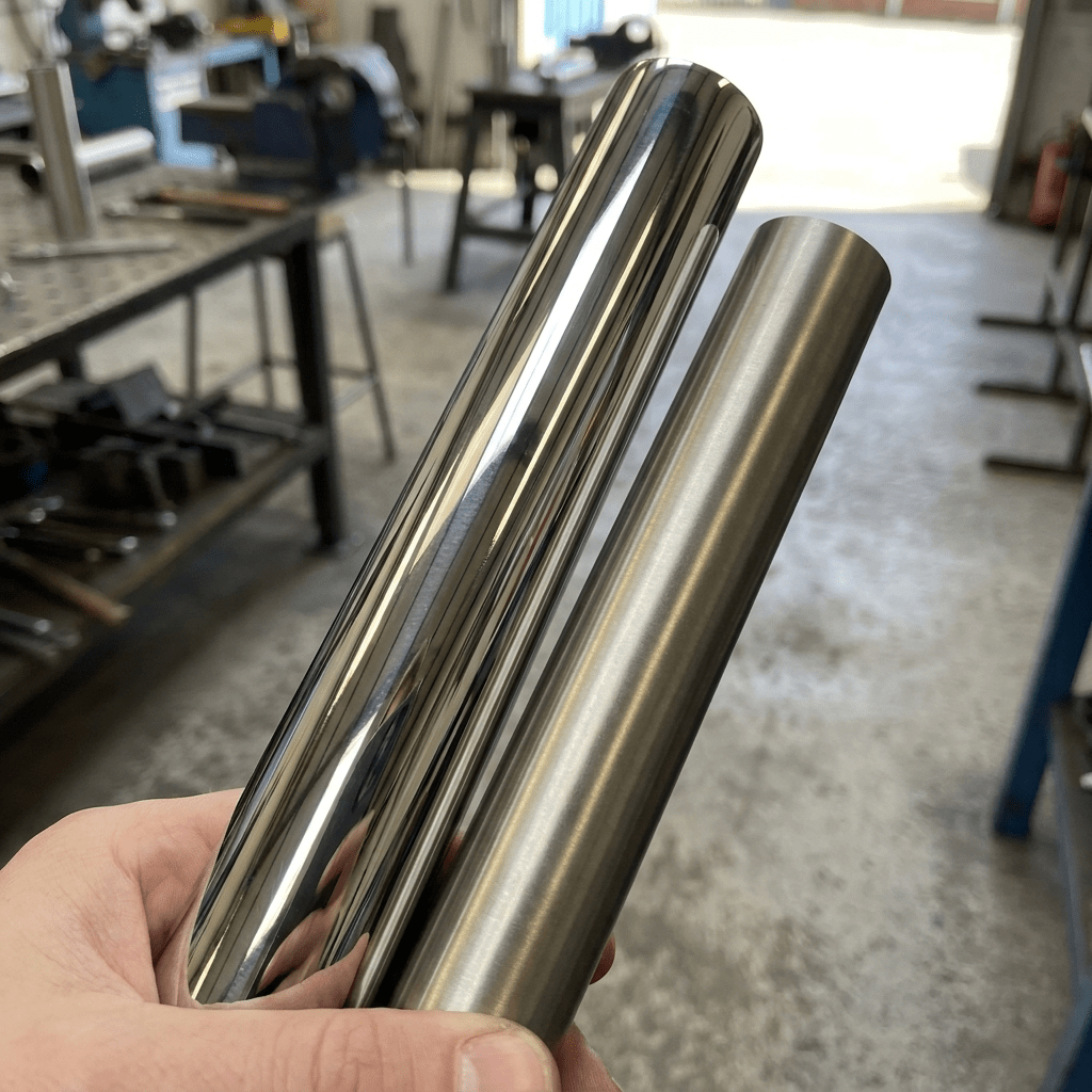 Stainless Steel Round Tube - 304 & 316 Satin & Mirror Polish, 12mm to 48.3mm - Rackerman