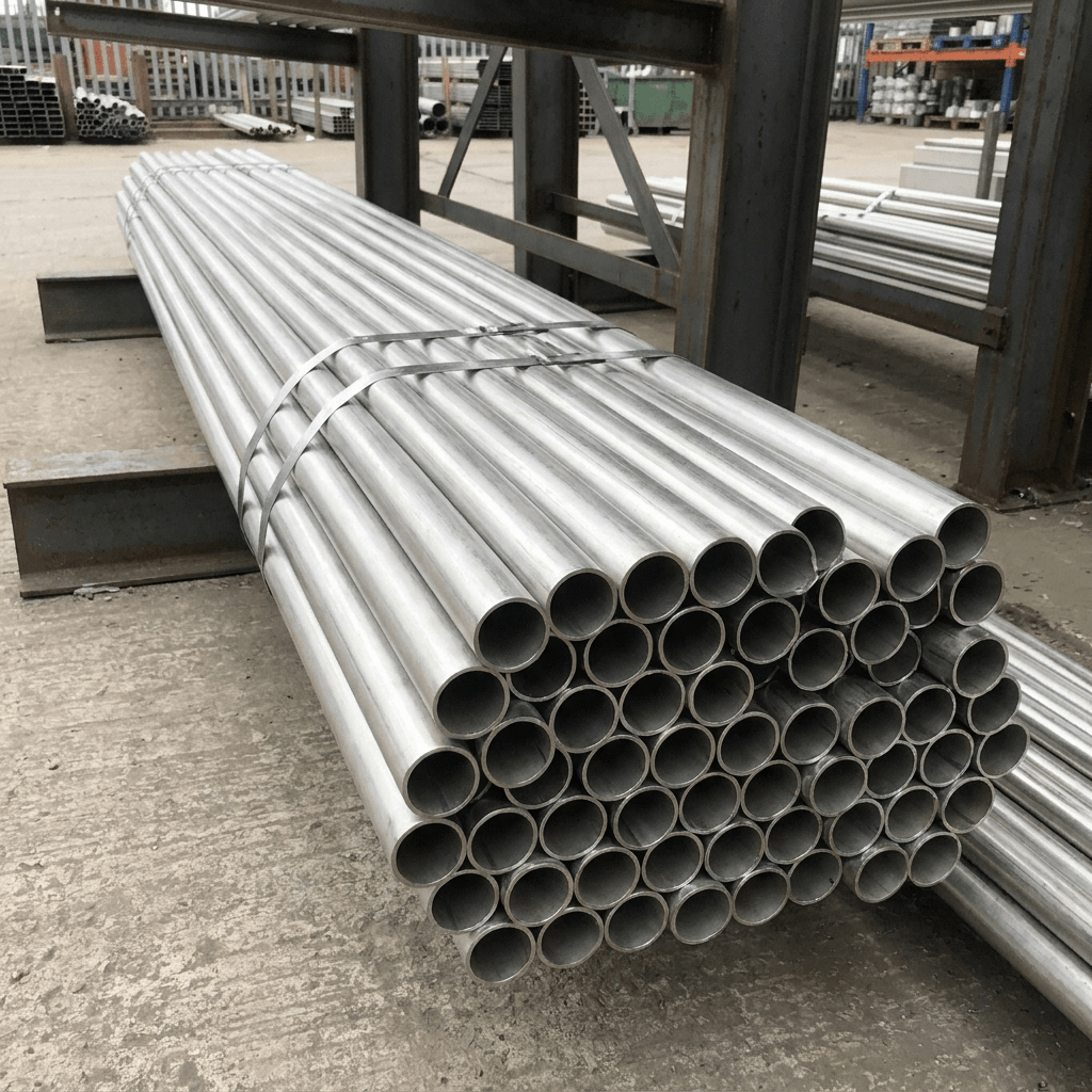 Stainless Steel Round Tube - 304 & 316 Satin & Mirror Polish, 12mm to 48.3mm - Rackerman