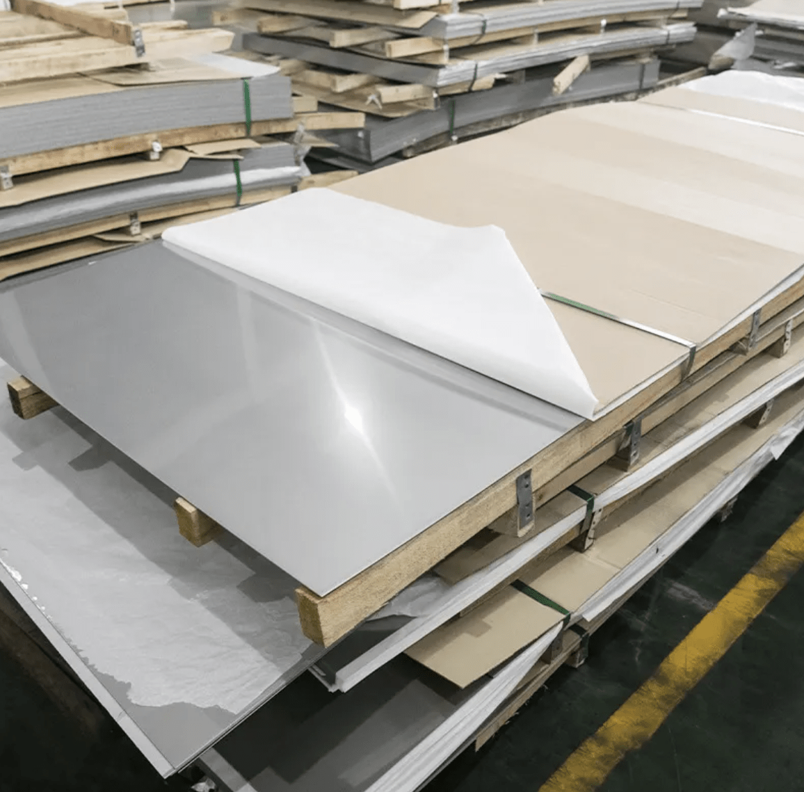 Stainless Steel Sheet 8x4 — Grade 304 2B Sheet Metal, 0.9mm to 3mm - Rackerman