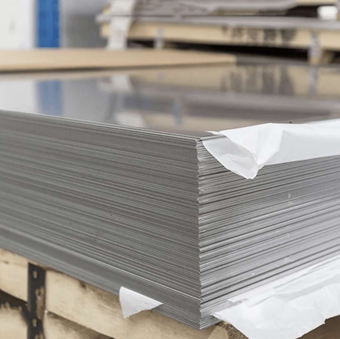 Stainless Steel Sheet 8x4 — Grade 304 2B Sheet Metal, 0.9mm to 3mm - Rackerman