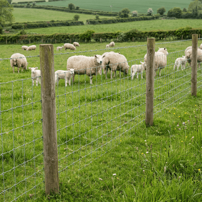 Stock Fencing — Galvanised Farm & Agricultural Fence Rolls - Rackerman