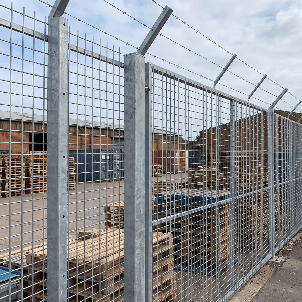 Weld Mesh Fencing — Heavy-Duty Galvanised Welded Mesh - Rackerman