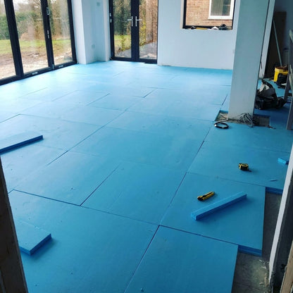 XPS Insulation Board – Extruded Polystyrene Insulation Boards 6mm-50mm, 1200x600mm – Underfloor Heating, Floor & Wall Insulation - Rackerman