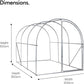 Polytunnel Greenhouse Multiple Sizes