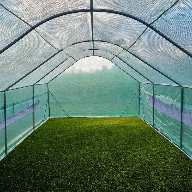 Polytunnel Galvanised Greenhouse 6m x 3m