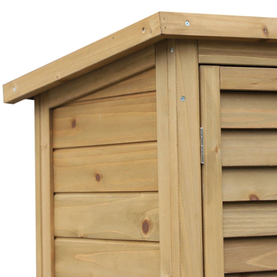 Wood Garden Storage Shed