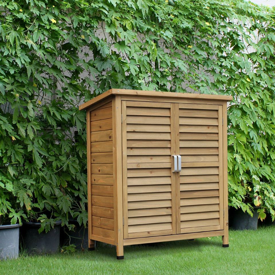 Wood Garden Storage Shed
