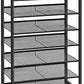 Shoe Storage Organizer Large Capacity 8-Tier Tall Rack (21-28 Pairs of Shoes)