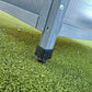 XL DOG KENNEL PLASTIC AND WOOD INSULATED TWIN PANEL DOG SHELTER PUPPY HOUSE(mc)
