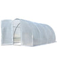 Polytunnel Transparent Greenhouse 400x300x200cm