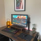 Computer Desk, Industrial Writing Desk 47in