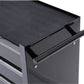 Steel 5-Drawer Tool Storage Cabinet Lockable w/ Wheels Handle 2 Keys Garage