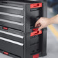 Home Work Garage Workshop Shed Warehouse Tools Equipment Storage Tool Trolley w/ 7 Drawers