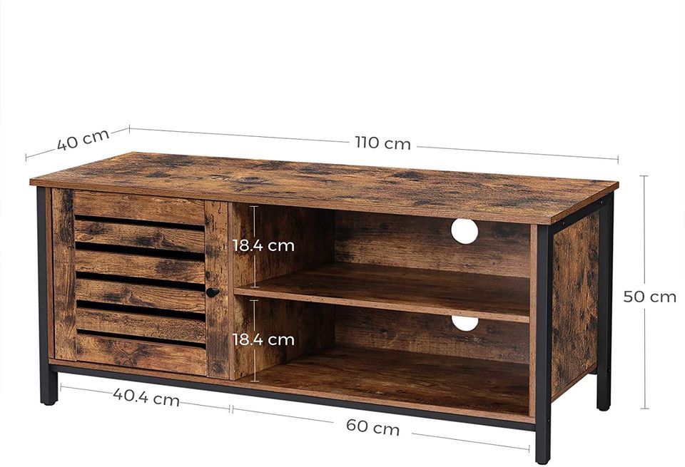 RUSTIC STYLE TV Cabinet for up to 50-Inch TVs