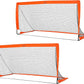 Set of 2 Football Goal Net 6 x 3 ft Foldable Outdoor