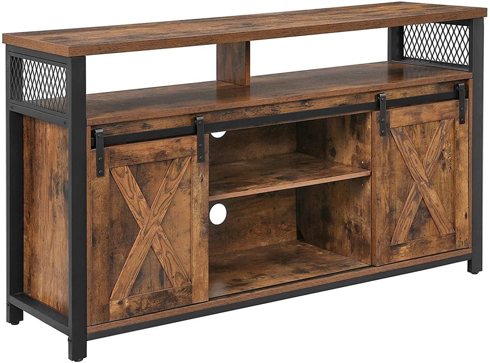 Industrial Vintage TV Television Cabinet