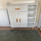 Sideboard Side Cabinet Floor Cupboard with Storage Drawer Hallway Kitchen Bedroom Living Room