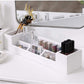 Bedroom Vanity Dressing Makeup Table Set with Frameless Mirror Storage Organiser Cushioned Stool