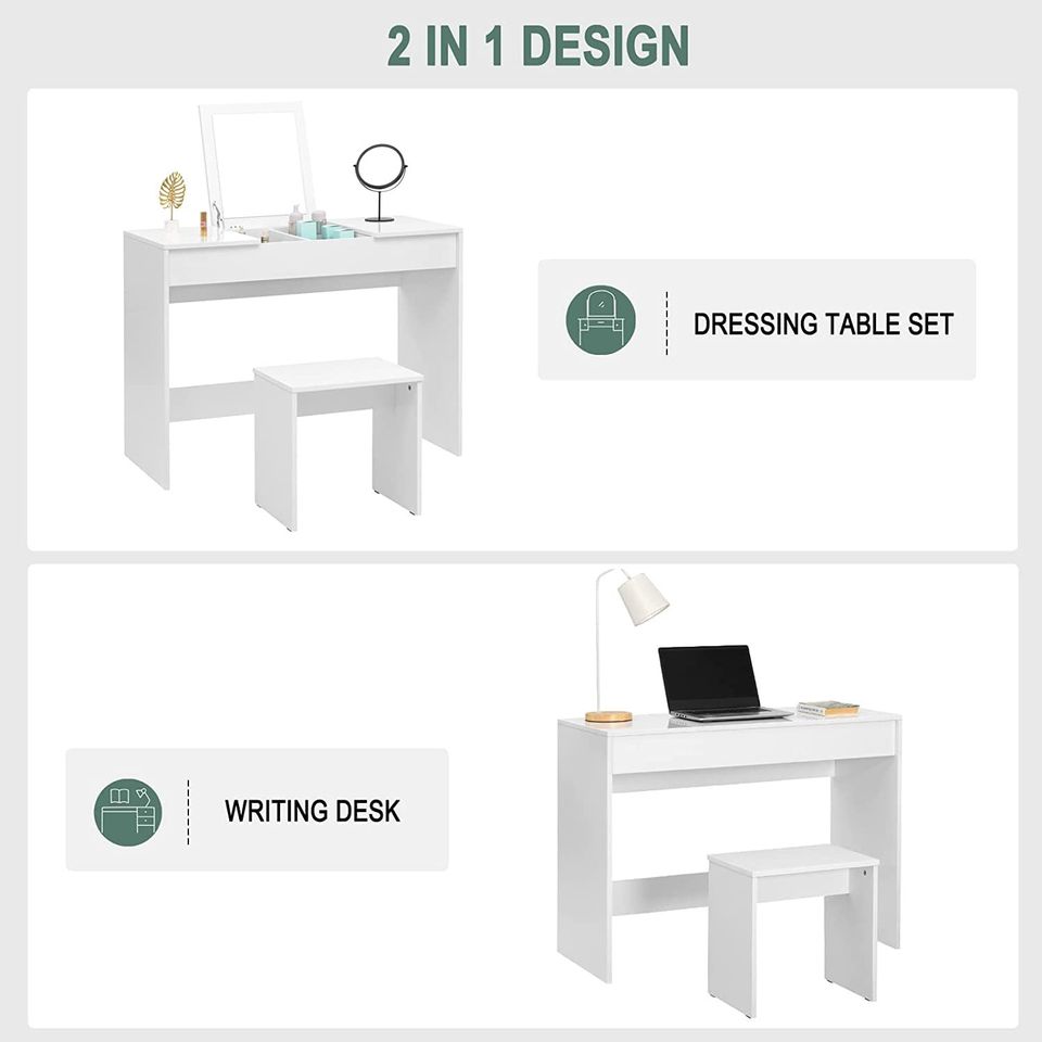 Foldable makeup online table