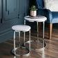 Set of 2! High Gloss Coffee Nest Tables