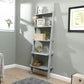 5 Shelf Grey Ladder Display Unit