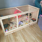 Wooden Hamster Cage Indoor Wood Small Animal