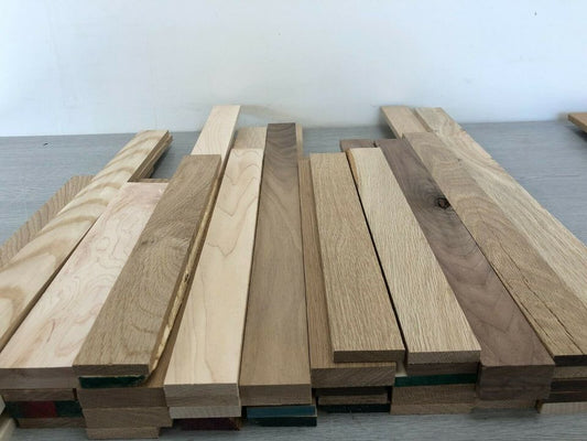 Job Lot of Hardwood Timber 50 pieces per lot.