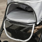Pet Stroller with No-Zip Foldable Carriage with Brake Basket and Adjustable Canopy