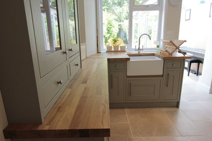 Solid Oak Worktop UK | Premium Hardwood Sanded & Oiled Worktops