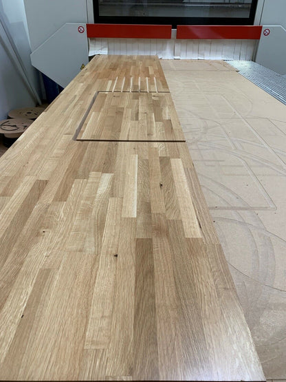 Solid Oak Worktop UK | Premium Hardwood Sanded & Oiled Worktops