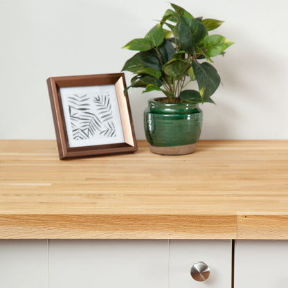 Solid Oak Worktop UK | Premium Hardwood Sanded & Oiled Worktops