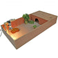 XXL Tortoise Table, Den with Run 45"