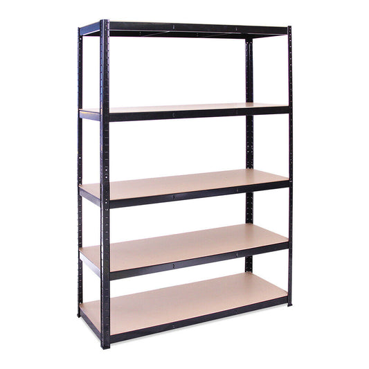 Extra Large Black Garage Rack 180x120x60cm