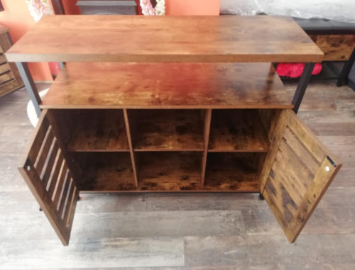 Vintage Style Industrial Rustic Sideboard